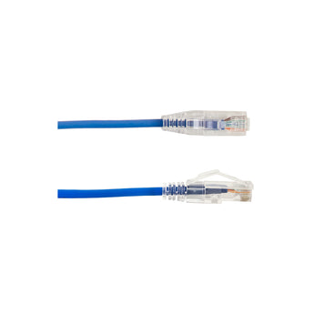 Vertical Cable 077-2029-2BL 2foot CAT6A Blue Slim Type Patch Cord
