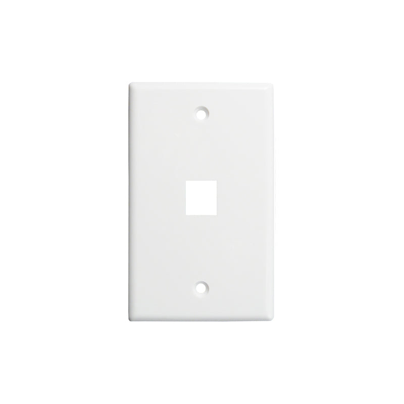 Vertical Cable Keystone Wall Plates