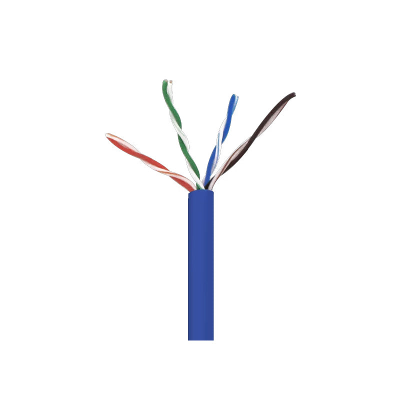 Wavenet 5E04UPBL4 Blue 1000-Foot Cat5e CMP Plenum Cable