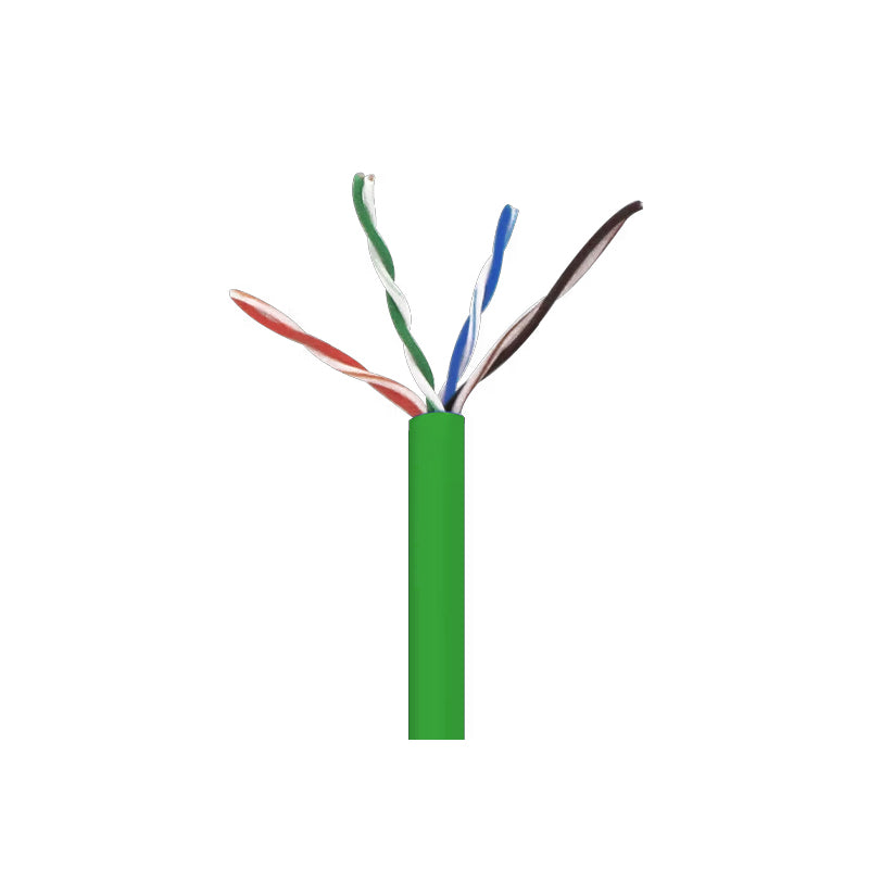 Wavenet 5E04URGN4 Green 1000-Foot CAT5E UTP CMR Riser Cable