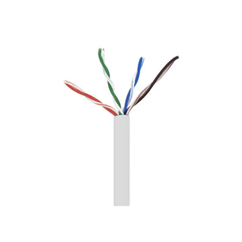 Wavenet 5E04URWH4 White 1000-Foot CAT5E UTP CMR Riser Cable