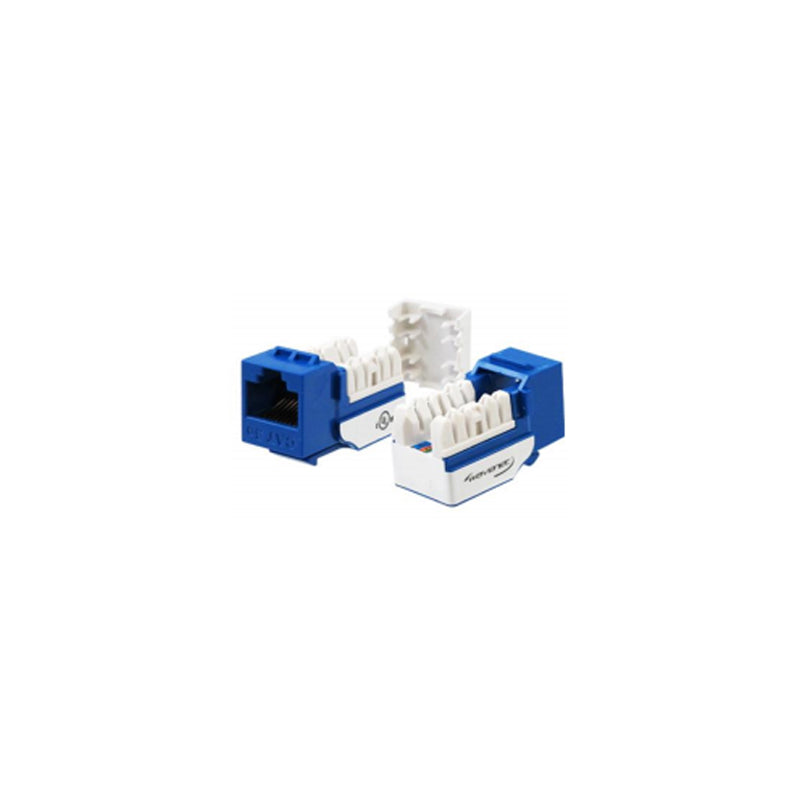Wavenet 5EKSJBL-SPK Blue 25-Pack Cat5e Keystone Jack