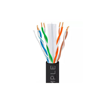Wavenet 6E04URBK3 Black 1000-Foot CAT6 CMR Cable