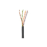 Wavenet 6E04URBK4 Black 1000-Foot CAT6 23AWG 4PR 600MHZ CMR Riser Cable