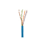 Wavenet 6E04URBL4 Blue 1000-Foot CAT6 23AWG 4PR 600MHZ CMR Riser Cable