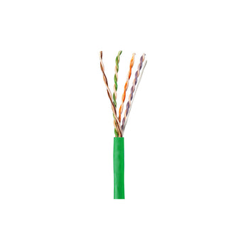 Wavenet 6E04URGN4 Green 1000-Foot CAT6 23AWG 4PR 600MHZ CMR Riser Cable