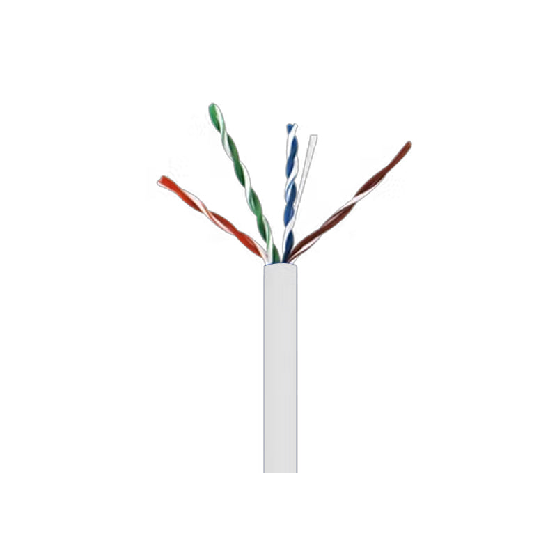Wavenet 6E04URSPLSWH4 White 1000-Foot CAT6E UTP CMR Data Cable