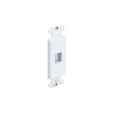 Wavenet DWIN-1P-WH 1-Port Decora Style Insert