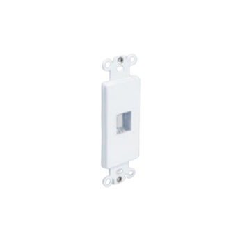 Wavenet DWIN-1P-WH 1-Port Decora Style Insert