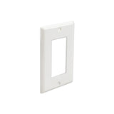 Wavenet DWP1G-WH Single Gang Decora Style Wall Plate