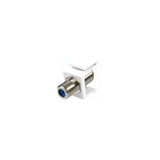 Wavenet FTK-3GHZNP-WH-25PK White 25-Pack Nickel Plated F-Connector