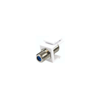 Wavenet FTK-3GHZNP-WH-25PK White 25-Pack Nickel Plated F-Connector