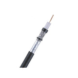 Wavenet RG6QRBK4 Black 1000-Foot RG6 Quad Shield Coaxial Cable