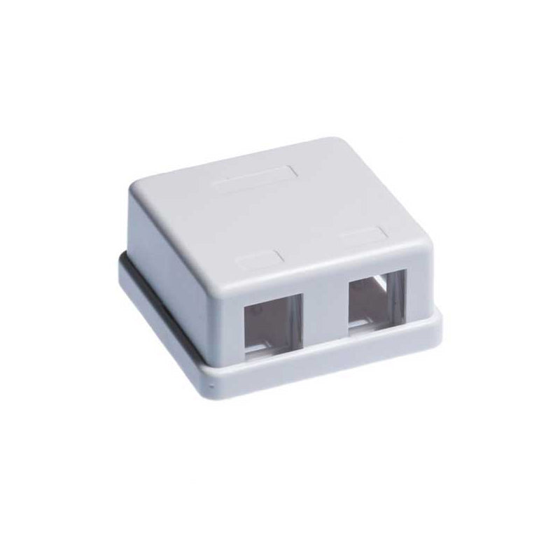 Wavenet SMB-2WH-S 2-Port Surface Mount Box