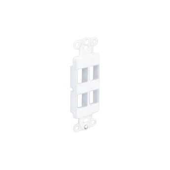 Wavenet DWIN-4P-WH 4-Port Decora Style Insert