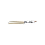 West Penn 256300IV1000 Ivory 1000-Foot RG-6 Quad-Shielded Coaxial Cable