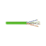 West Penn 4245EZGN1000 Green 1000-foot 24/4 AWG CAT6 UTP Solid BC Cable