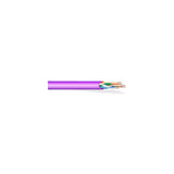 West Penn 4245EZVT1000 Violet 1000-Foot 8-Conductor 24 AWG Solid Unshielded CAT 5E Cable