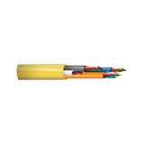 West Penn AC251822BYE0500 Yellow 500-Foot 22/2 18/4 22/4 22/6 Access Control Shielded Plenum Cable