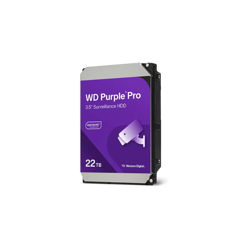 Western Digital WD221PURP WD Purple Pro Surveillance Video Analytics 22TB Hard Drive