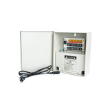 Winic W-12VDC-9P/10A UL 12VDC/10Amps 9 PTC Output CCTV Distributed Power Supply