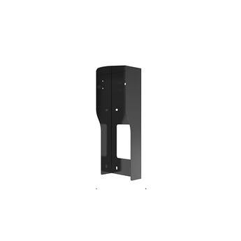 Akuvox X912 video door phone on-wall rain hood mount right view