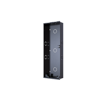 Akuvox X915 video door phone in-wall rain mount right view