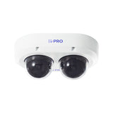 i-PRO WV-U85402-V2L 2 x 4MP IR Outdoor Multi-Directional Dome Camera